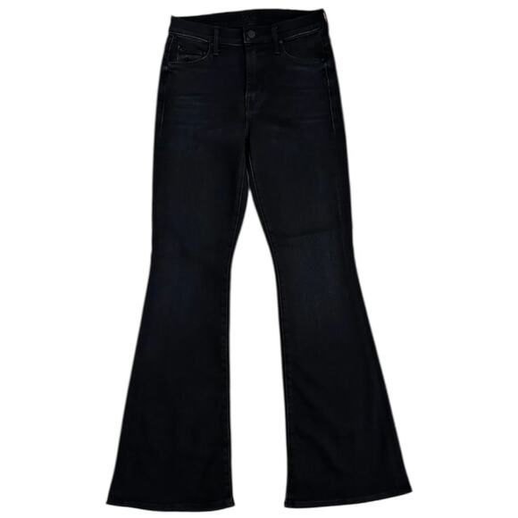 MOTHER The Weekender Deep End Wash Dark Gray/Black Denim Jeans – Size 27 - Picture 9 of 16